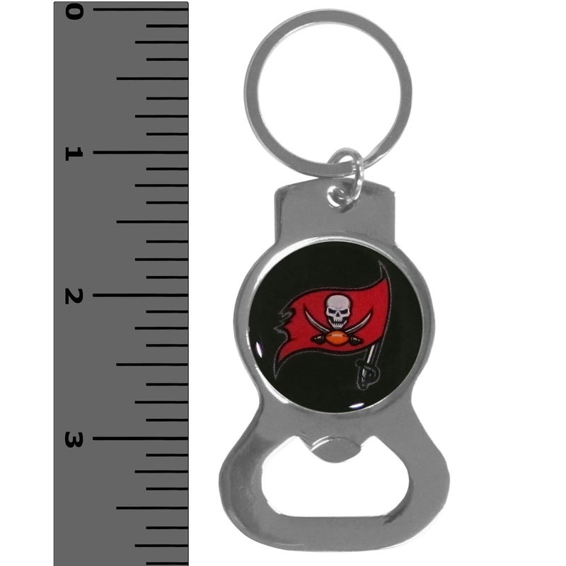 Siskiyou NFL Siskiyou Sports Fan Shop Tampa Bay Buccaneers Bottle Opener Key Chain One Size Team Color - Image 2